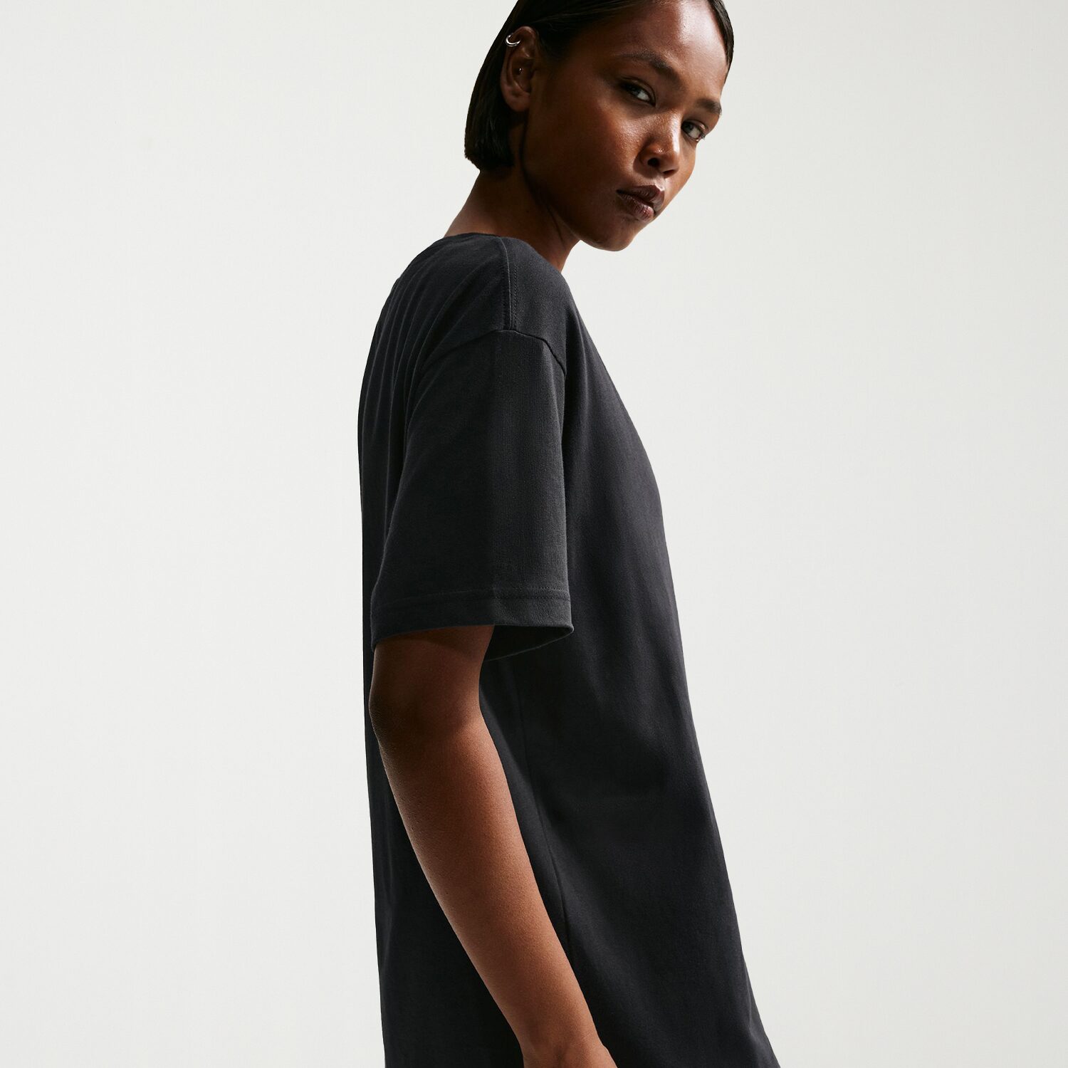 Nike Womens Crew Neck Short Sleeve Active T-Shirt