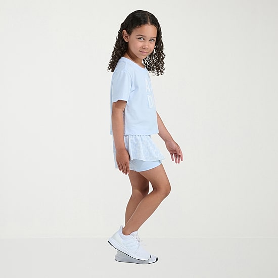 adidas Little Girls Jersey 2-pc. Short Set