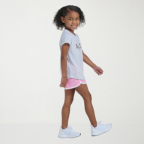 adidas Little Girls 2-pc. Short Set