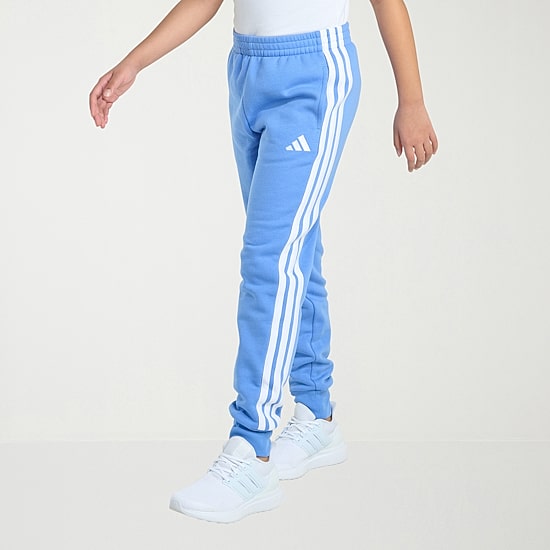 adidas Big Kid Girls Cuffed Mid Rise Regular Fit Fleece Jogger Pant