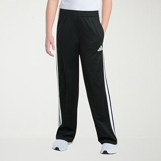 adidas Big Kid Girls Mid Rise Regular Fit Wide Leg Track Pant