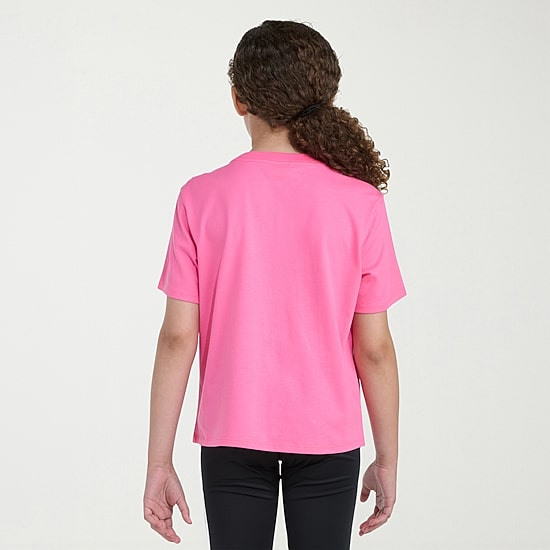 adidas Big Kid Girls Crew Neck Short Sleeve Regular Fit Graphic T-Shirt