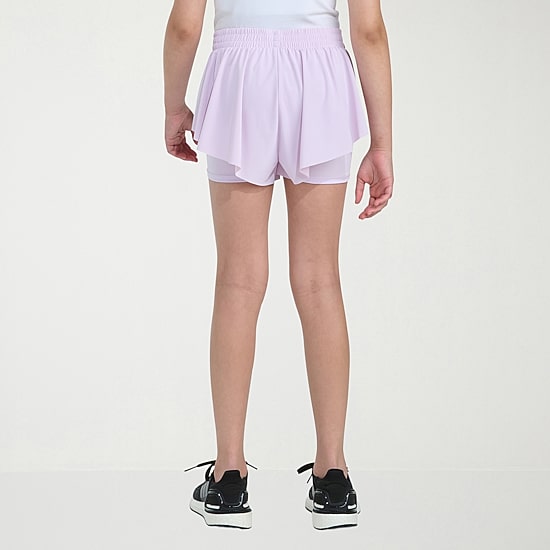 adidas Big Kid Girls Mid Rise Pull-On Short