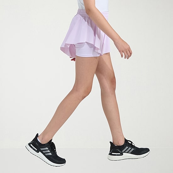 adidas Big Kid Girls Mid Rise Pull-On Short