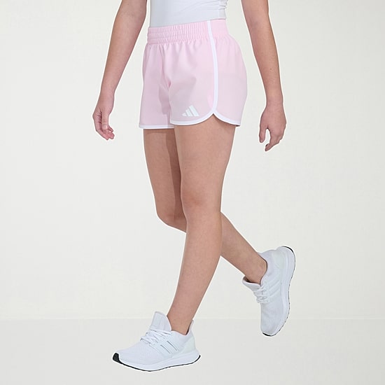 adidas Big Kid Girls Mid Rise Running Short