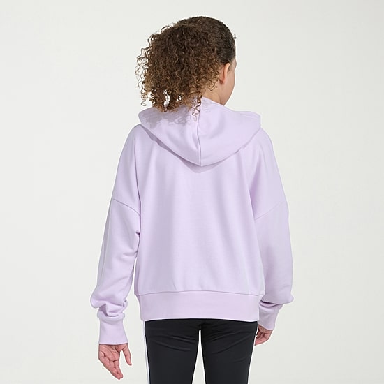 adidas Big Kid Girls Hooded Long Sleeve Loose Fit Graphic T-Shirt