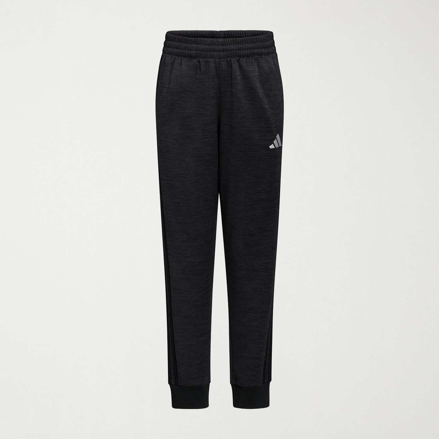adidas Little Boys Cuffed Mid Rise Regular Fit Fleece Jogger Pant