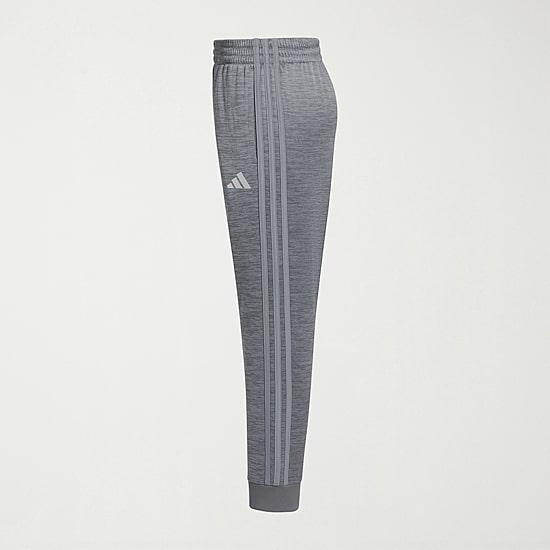 adidas Little Boys Cuffed Mid Rise Regular Fit Fleece Jogger Pant
