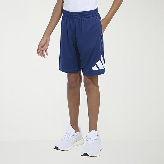 adidas Little Boys Mid Rise Pull-On Short