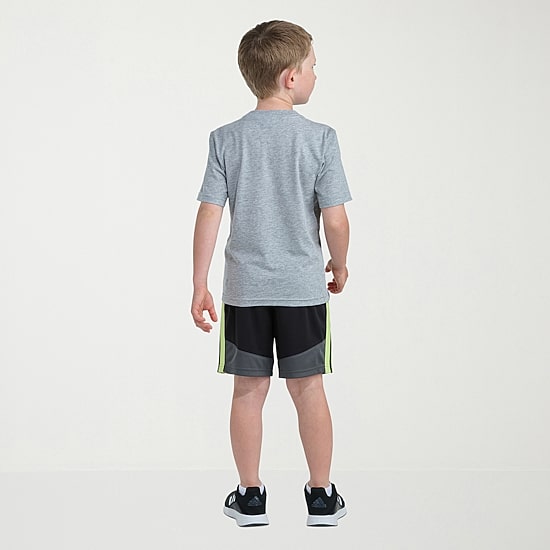 adidas Little Boys 2-pc. Short Set