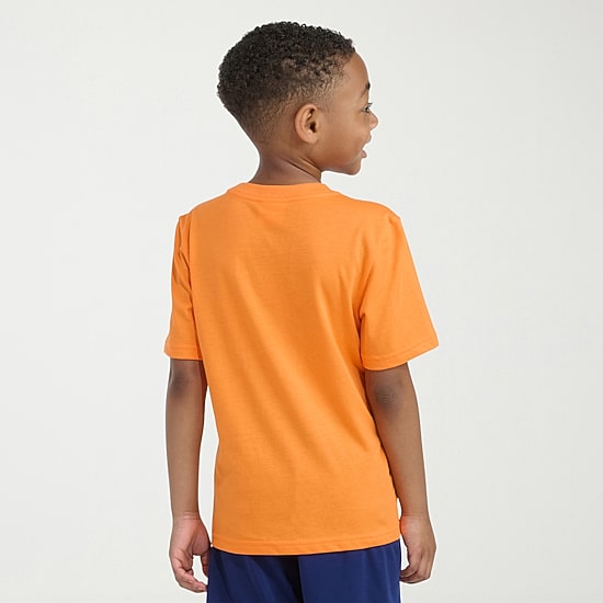 adidas Little Boys Crew Neck Short Sleeve Regular Fit Graphic T-Shirt