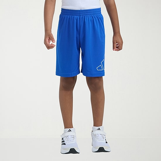 adidas Little Boys Mid Rise Pull-On Short