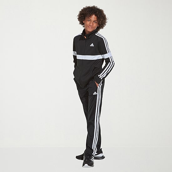 adidas Iconic Tricot Big Kid Boys Regular Fit Track Pant