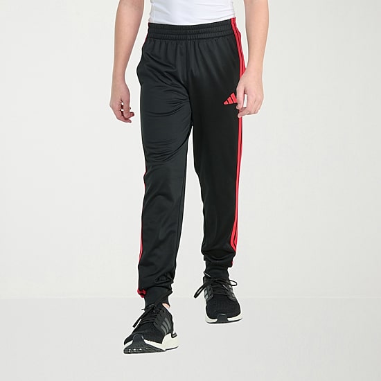 adidas Big Kid Boys Drawstring Waist Cuffed Mid Rise Regular Fit Jogger Pant