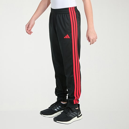 adidas Big Kid Boys Drawstring Waist Cuffed Mid Rise Regular Fit Jogger Pant