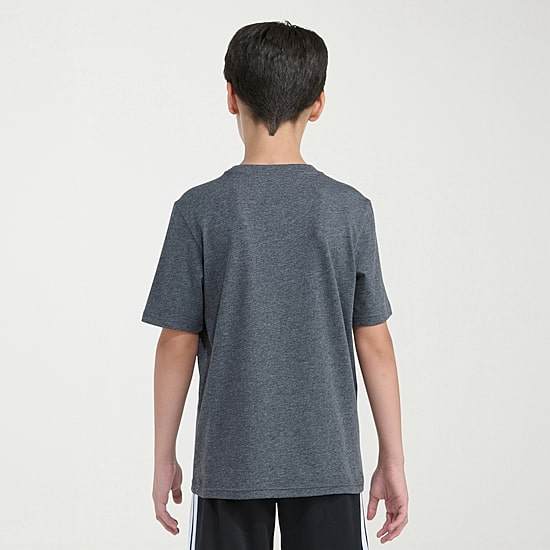adidas Big Kid Boys Crew Neck Short Sleeve Regular Fit Graphic T-Shirt