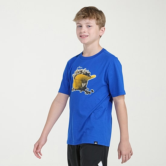 adidas Big Kid Boys Crew Neck Short Sleeve Regular Fit Graphic T-Shirt