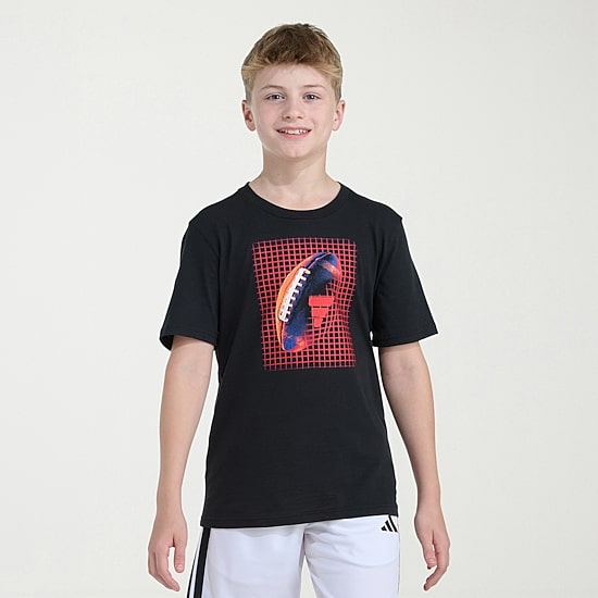 adidas Big Kid Boys Crew Neck Short Sleeve Regular Fit Graphic T-Shirt