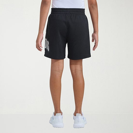 adidas Big Kid Boys Mid Rise Fleece Pull-On Short