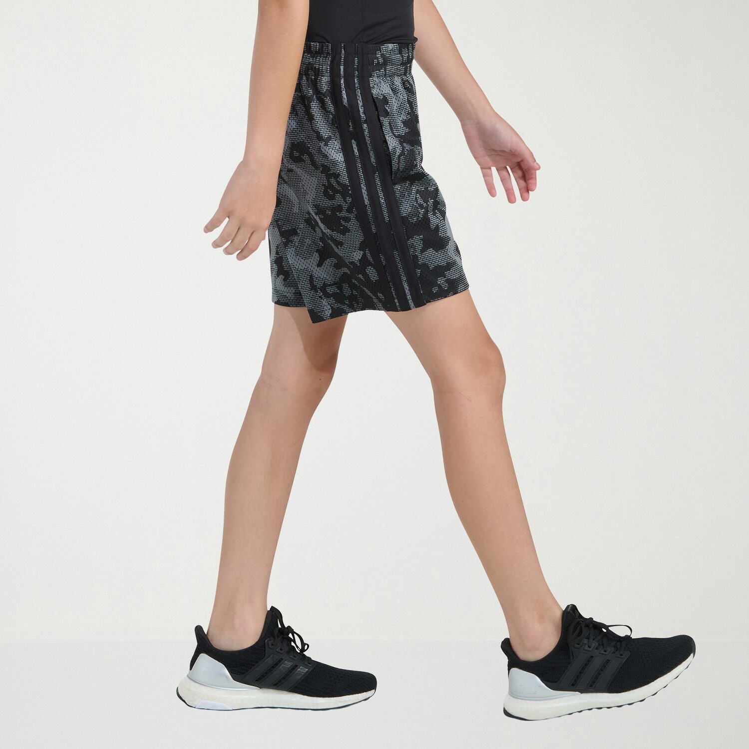 adidas Big Kid Boys Mid Rise Pull-On Short