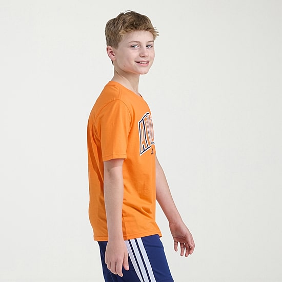 adidas Big Kid Boys Crew Neck Short Sleeve Regular Fit Graphic T-Shirt