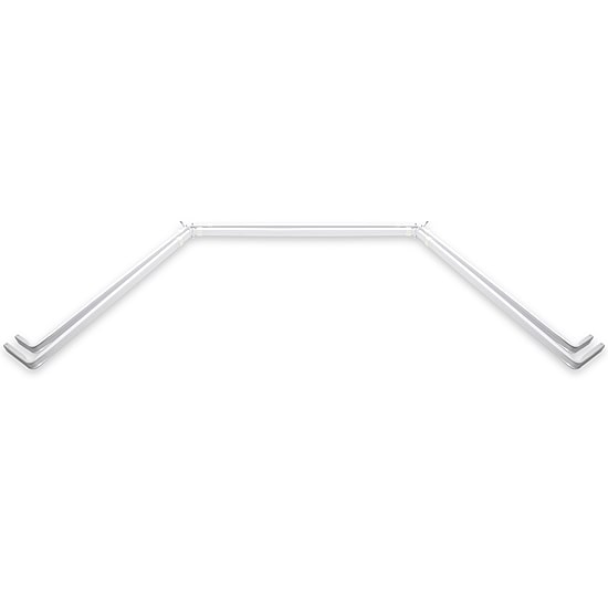 Rod Desyne Double Bay Lockseam Curtain Rod