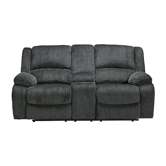Signature Design by Ashley® Dryden Pad-Arm Reclining Loveseat