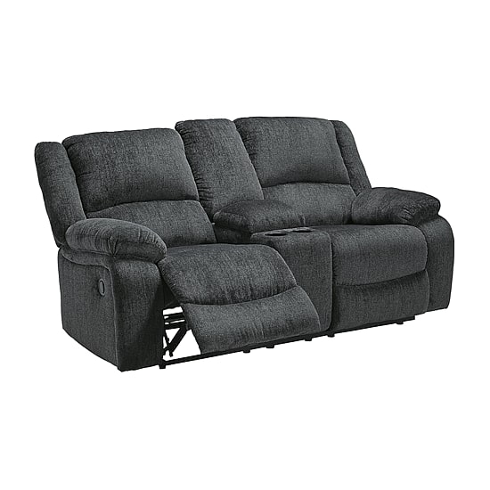 Signature Design by Ashley® Dryden Pad-Arm Reclining Loveseat