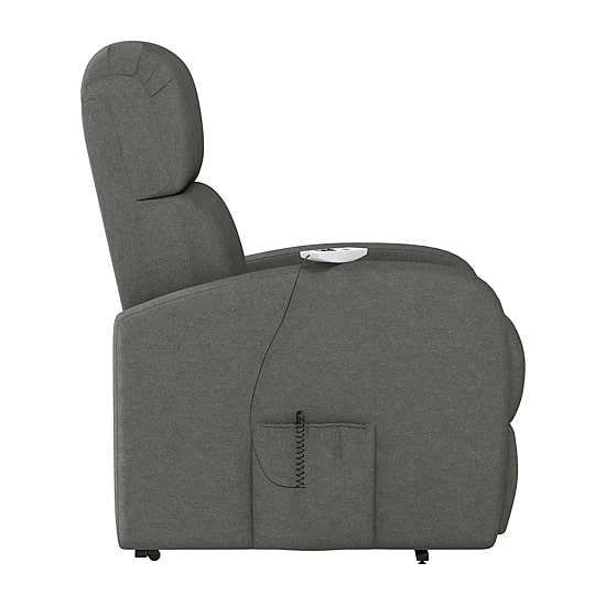 ProLounger Modern Power Recline and Lift Chair with Heat and Massage in Chenille
