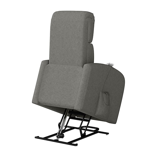 ProLounger Modern Power Recline and Lift Chair with Heat and Massage in Chenille