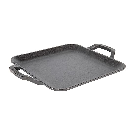 Lodge Cookware Cast Iron 11" Chef Style Square Griddle