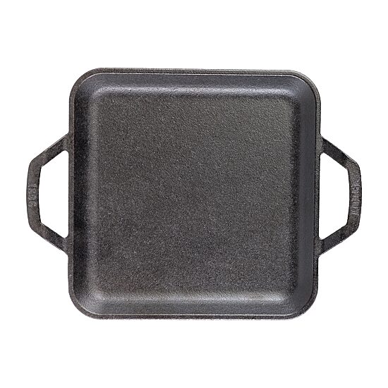 Lodge Cookware Cast Iron 11" Chef Style Square Griddle