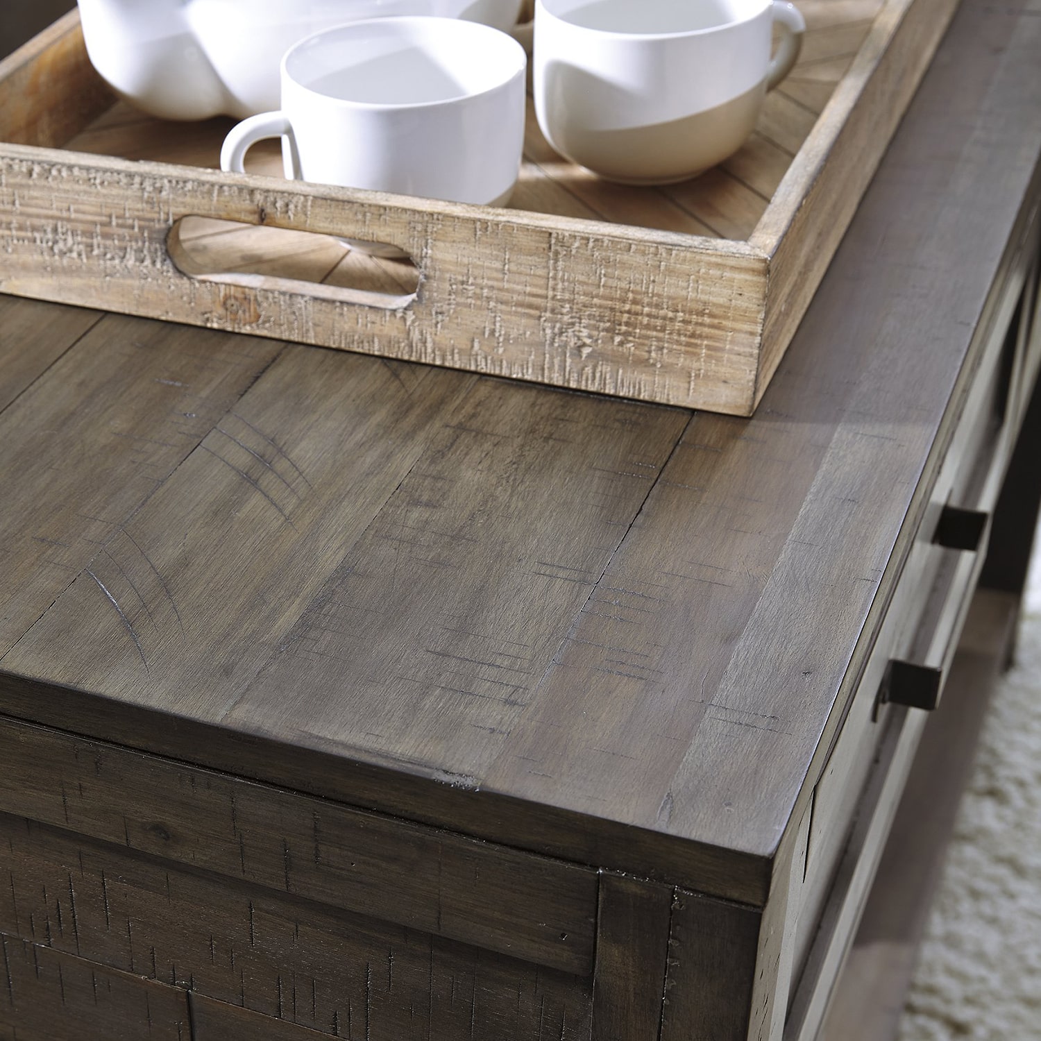 Signature Design by Ashley® Johurst Collection 2-Drawer Storage Console Table