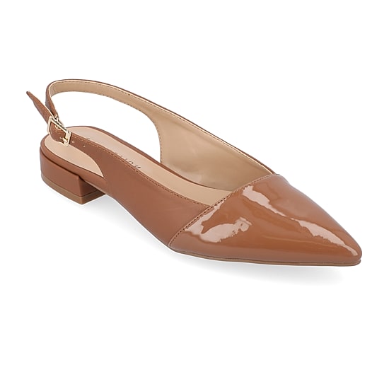 Journee Collection Bertie Womens Pointed Closed Toe Ballet Flats