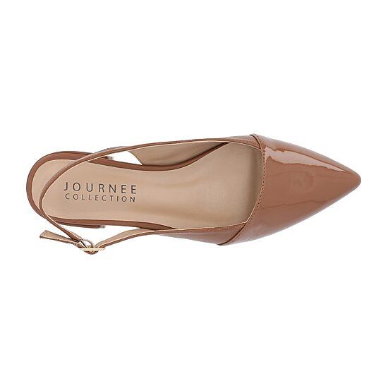 Journee Collection Bertie Womens Pointed Closed Toe Ballet Flats