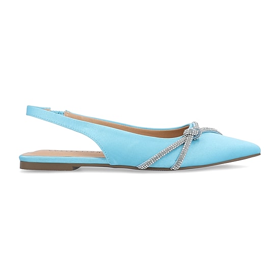Journee Collection Rebbel Womens Pointed Closed Toe Ballet Flats