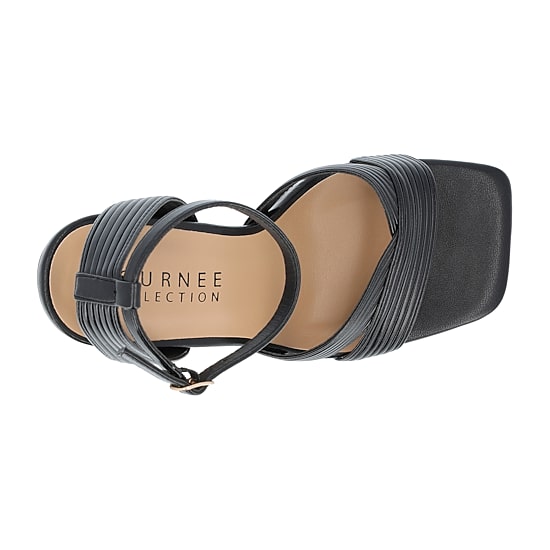 Journee Collection Annett Womens Square Open Toe Stiletto Heel Pumps