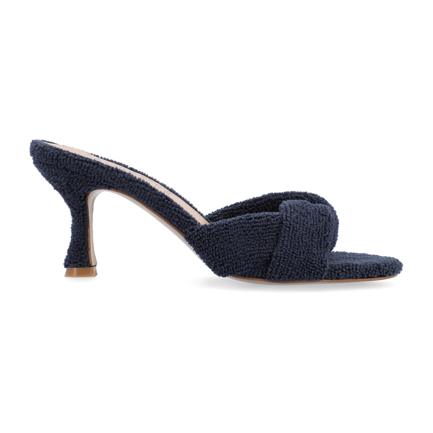 Journee Collection Mannon Womens Round Open Toe Stiletto Heel Pumps
