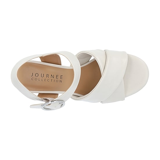 Journee Collection Womens Akeely Heeled Sandals