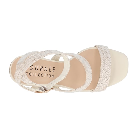 Journee Collection Womens Sienne Heeled Sandals