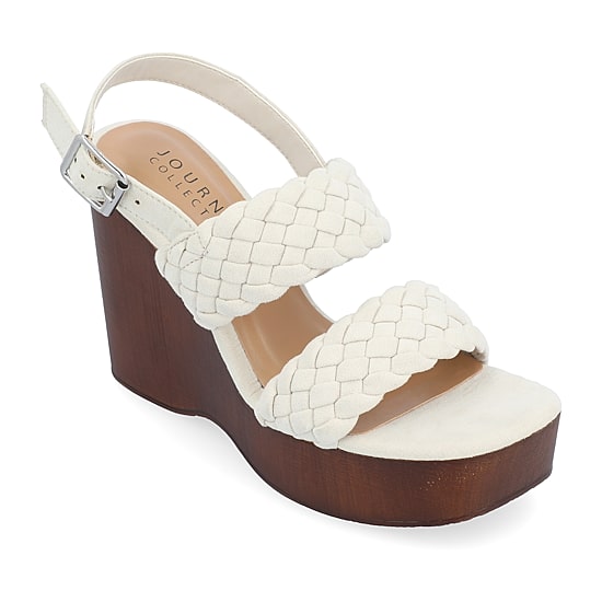 Journee Collection Womens Ayvee Wedge Sandals