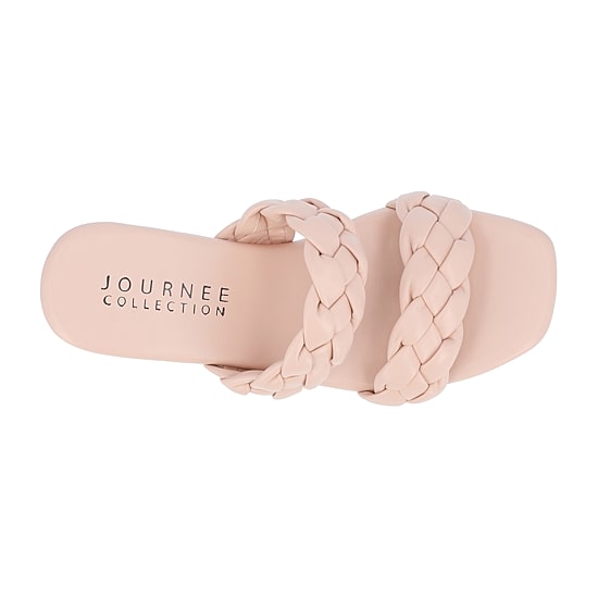Journee Collection Womens Kyaa Heeled Sandals