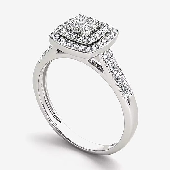 1/2 CT.T.W. Natural Diamond 14K  Gold Engagement Ring