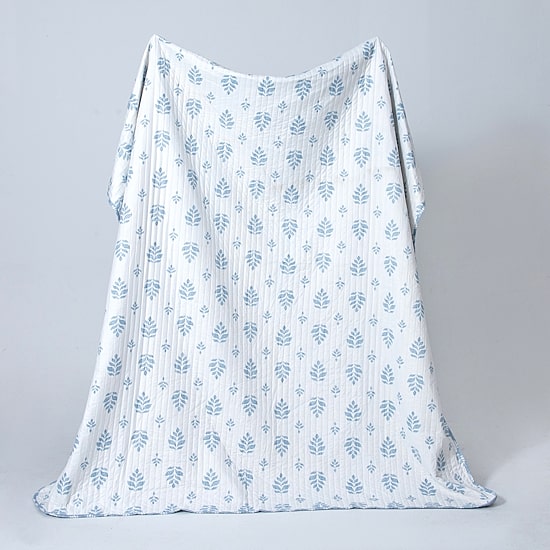 Linery Intricate French Floral Reversible Quilt Set