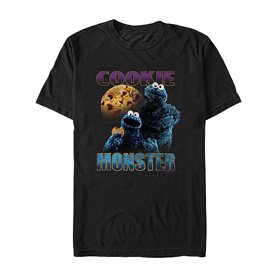Mens Short Sleeve Sesame Street Graphic T-Shirt