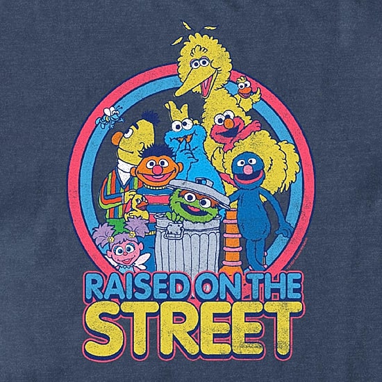 Mens Short Sleeve Sesame Street Graphic T-Shirt