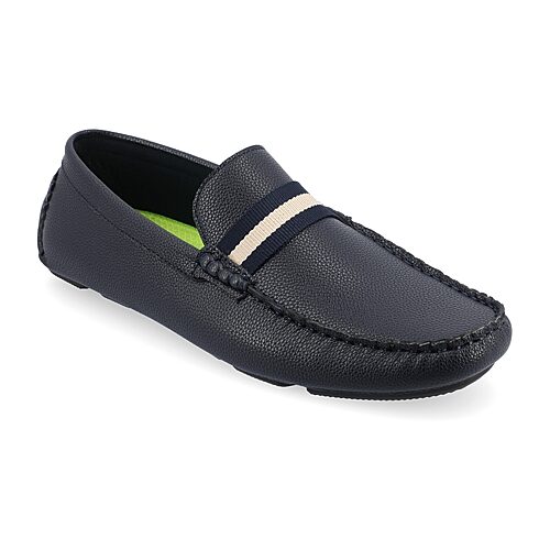 Vance Co. Men's Griffin Tru Comfort Foam Slip-On Driving Loafers - Blue