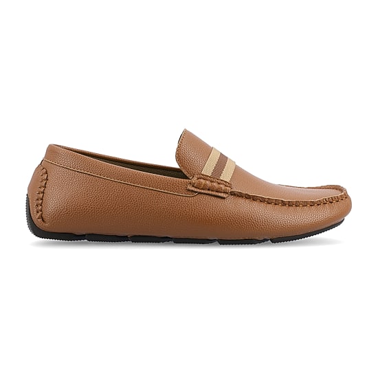 Vance Co Griffin Mens Moc Closed Toe Loafers