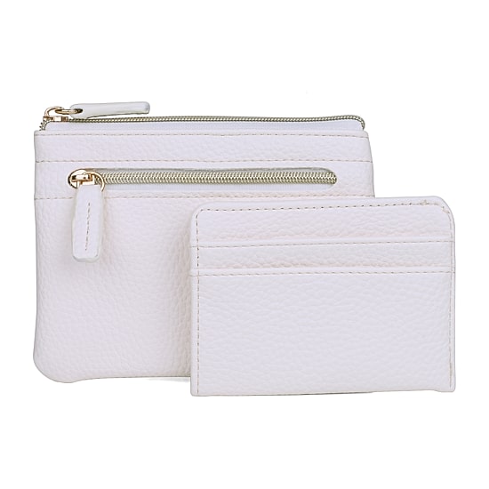 Julia Buxton Large Id Coin Case Womens RFID Blocking Wallet
