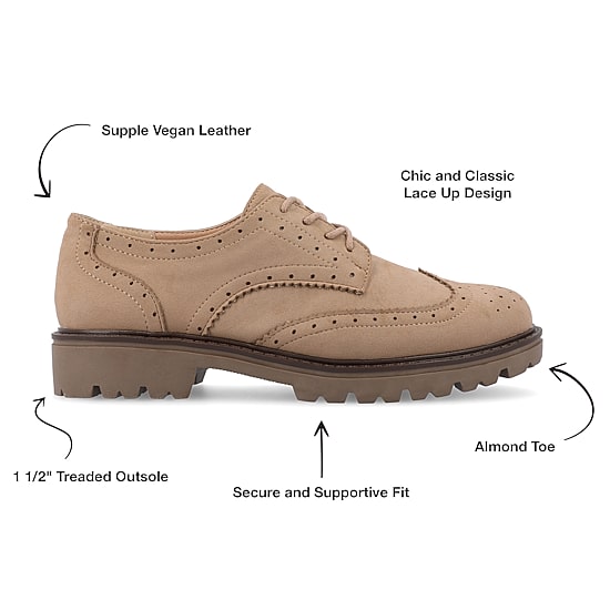 Journee Collection Claudiya Womens Wing Closed Toe Loafers